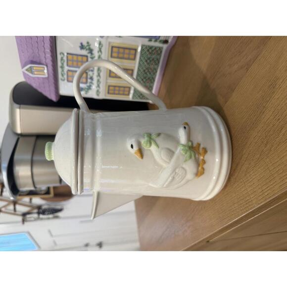 Other - Vintage Ceramic Teapot with Goose Design